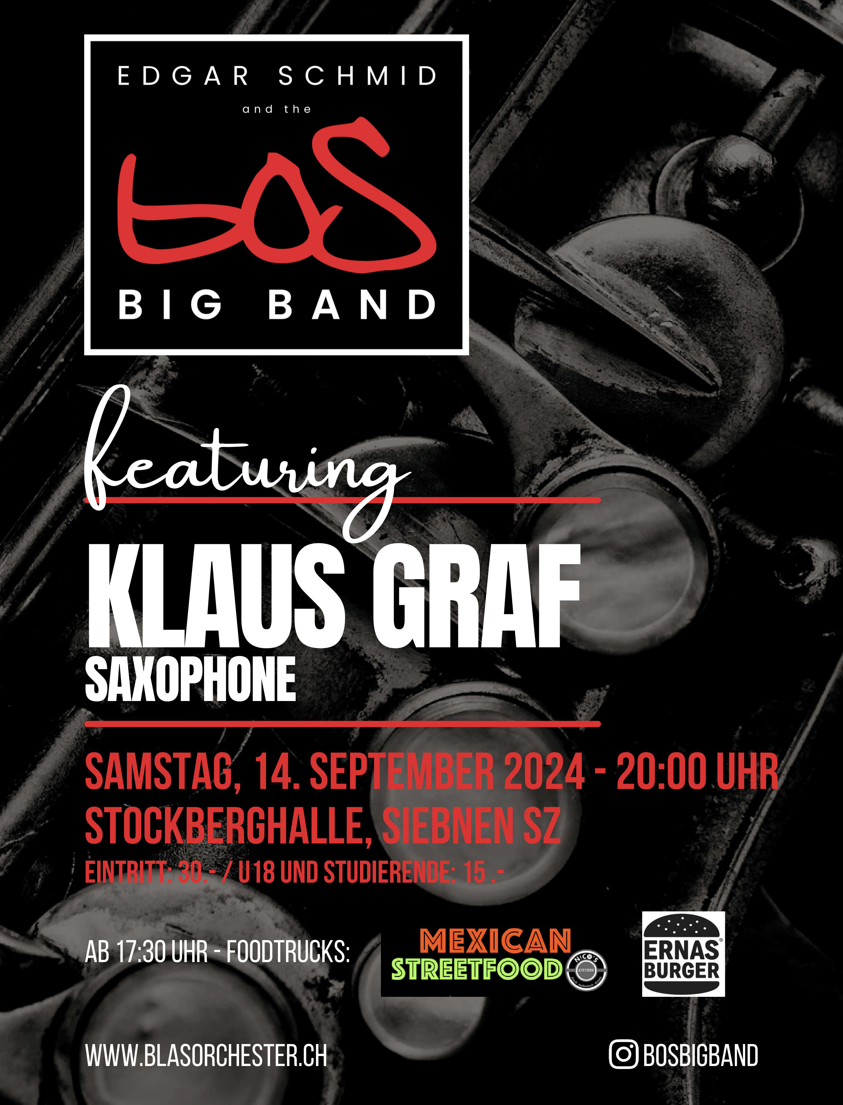 Edgar Schmid and the BOS Big Band featuring Klaus Graf - 2024